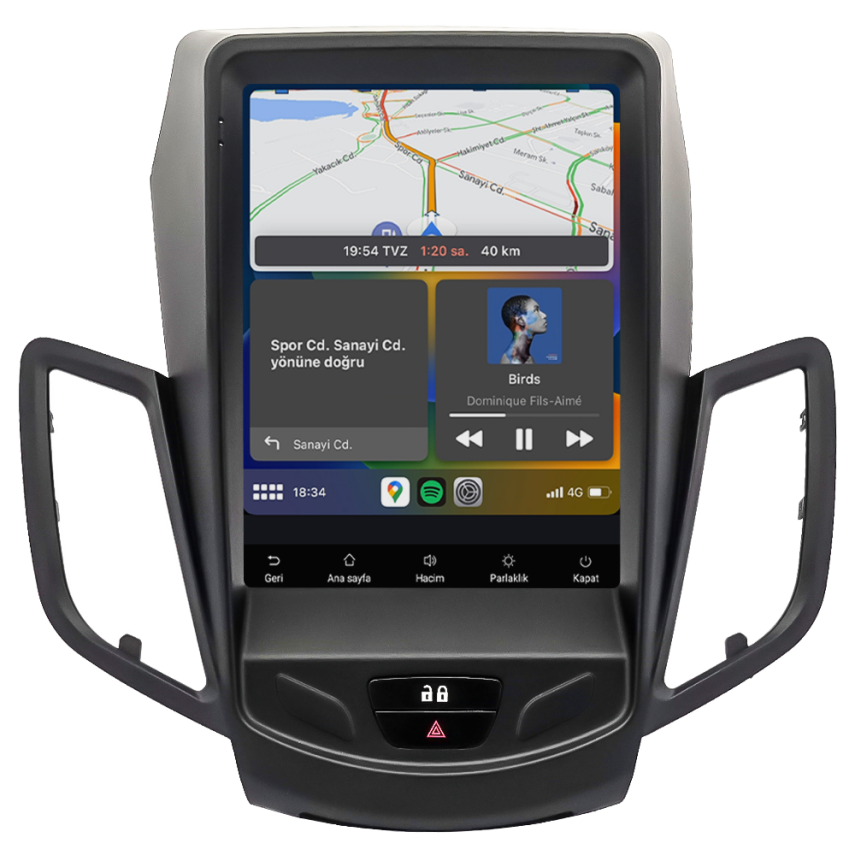 CRV-4126XAT Ford Fiesta Android Multimedya Sistemi (2010-2017) CRV-4126XAT - 2