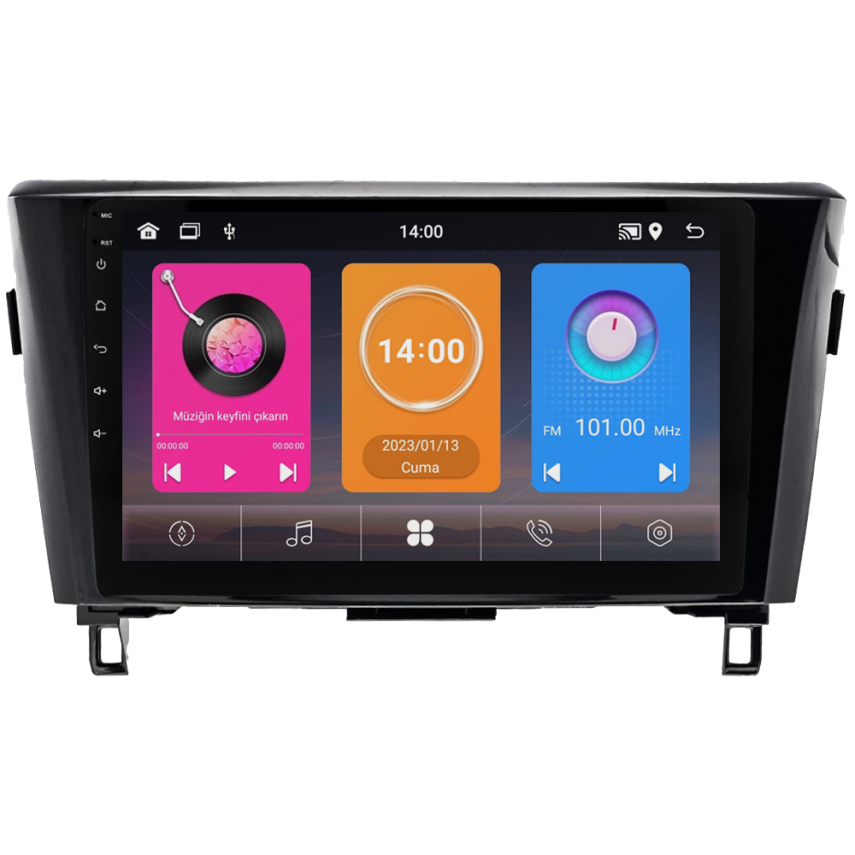 CRV-4372XAA Xtrail Nissan X-Trail Android Multimedya Sistemi (2014-2020) CRV-4372XAA - 1