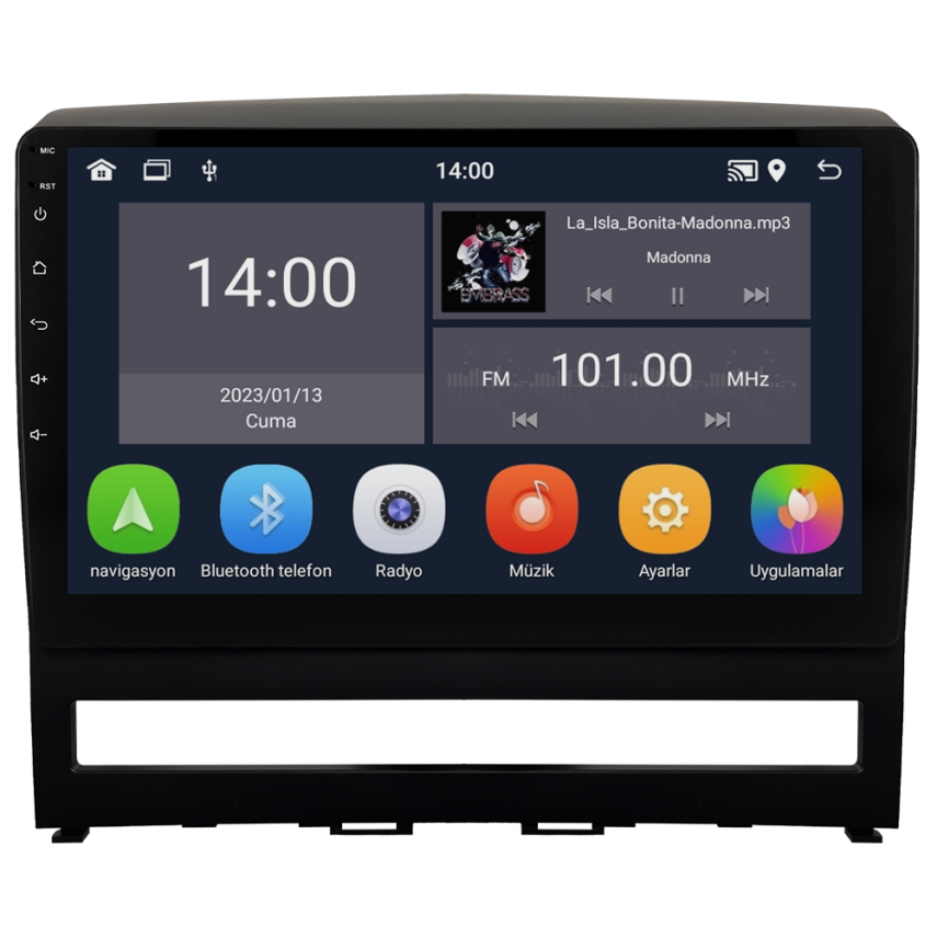 CRV-4778XD Fiat Albea Android Multimedya Sistemi (2005-2013) CRV-4778XD - 1
