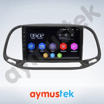 Fiat Doblo 2015-2019 Model 4GB + 64GB Android 13 Kablosuz Carplay Navigasyon Multimedya Sistemi - 2