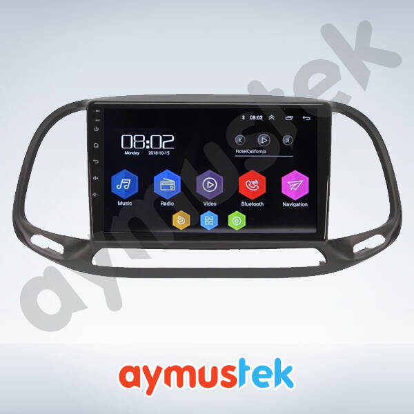 Fiat Doblo 2015-2019 Model 4GB + 64GB Android 13 Kablosuz Carplay Navigasyon Multimedya Sistemi - 2