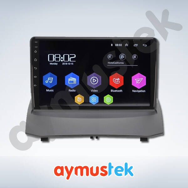 Ford Fiesta 2009-2013 Model 4GB + 64GB Android 13 Kablosuz Carplay Navigasyon Multimedya Sistemi - 1