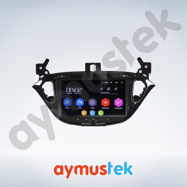 Opel Corsa 2017-2019 Model 4+64 GB Android 13 Kablosuz Carplay Navigasyon Multimedya Sistemi - 1