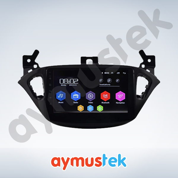 Opel Corsa 2017-2019 Model 4+64 GB Android 13 Kablosuz Carplay Navigasyon Multimedya Sistemi - 2